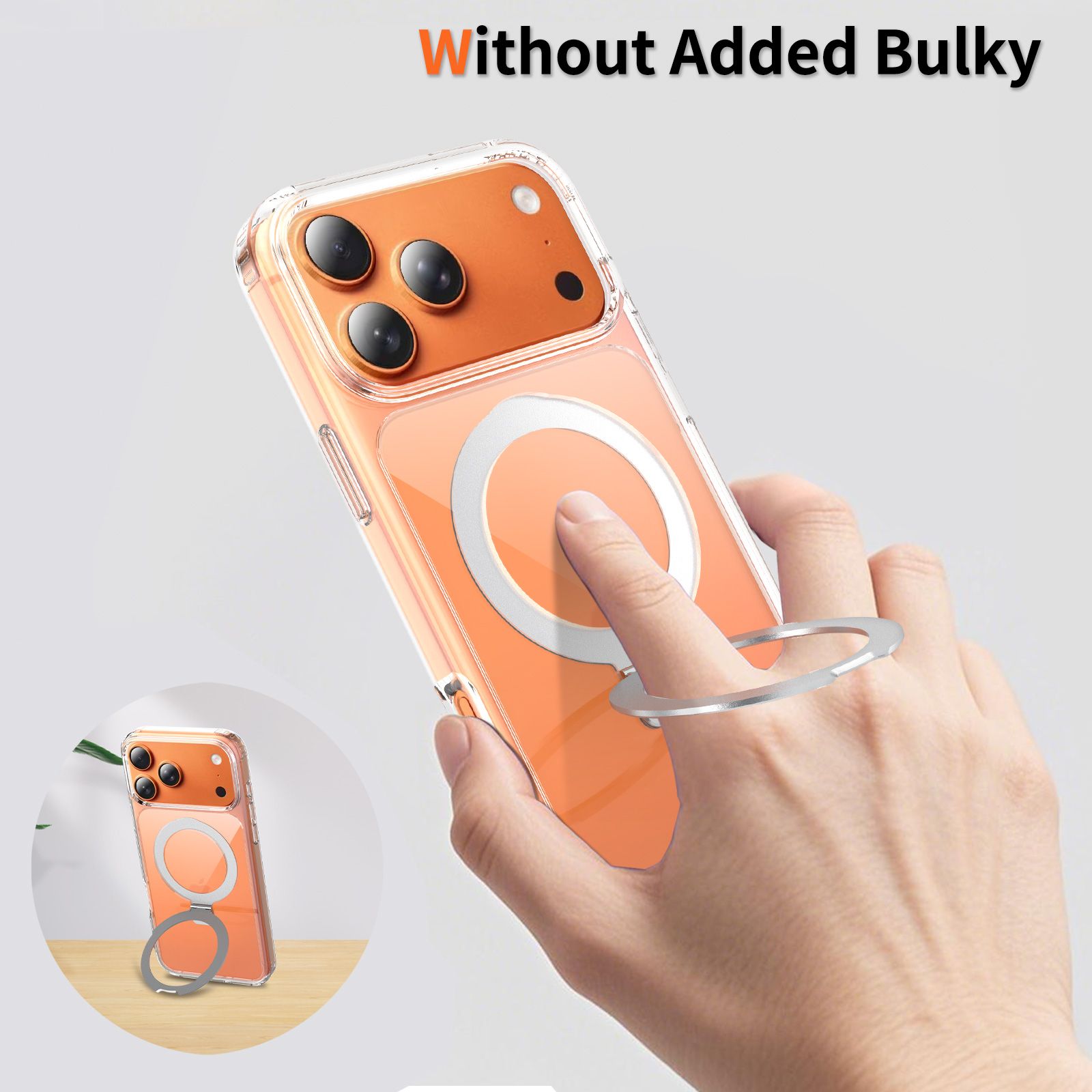 Loop Prism Clear Case with Round Stand — 58
