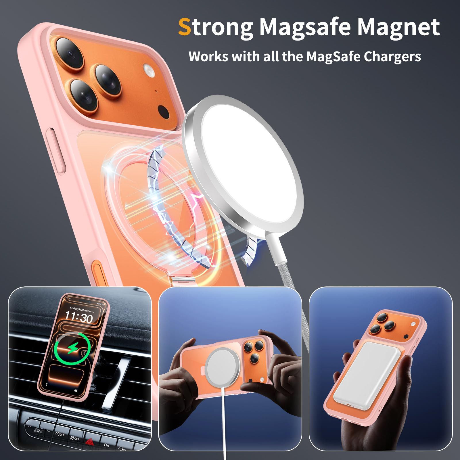 Loop Prism Clear Case with Round Stand — 63