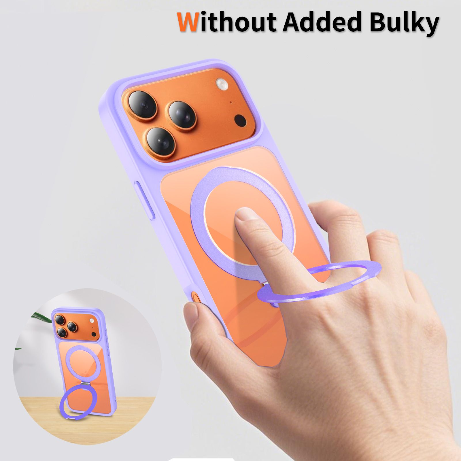 Loop Prism Clear Case with Round Stand — 70