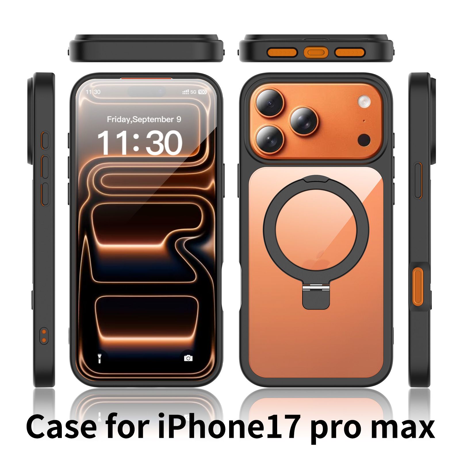 Loop Prism Clear Case with Round Stand — 52