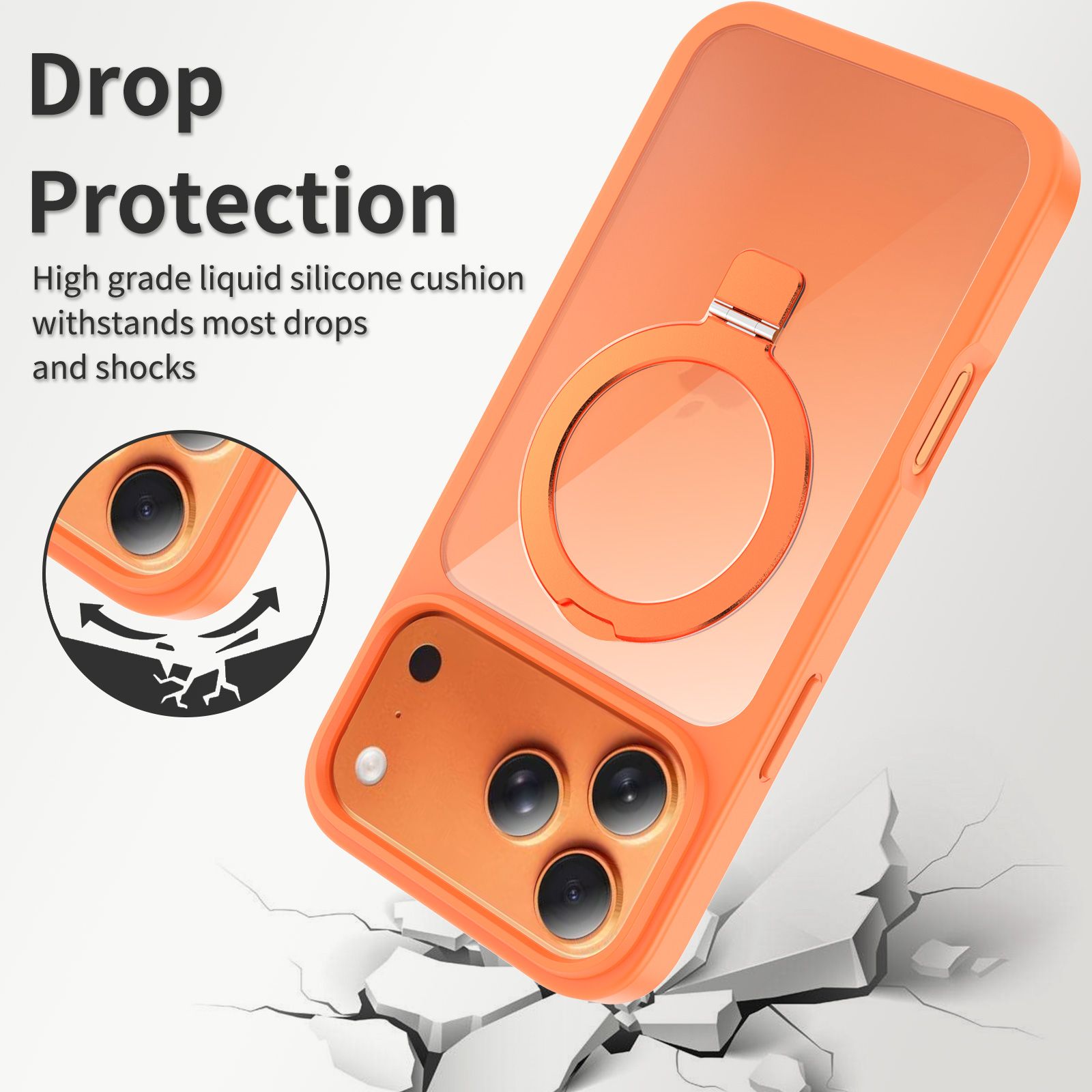Loop Prism Clear Case with Round Stand — 78