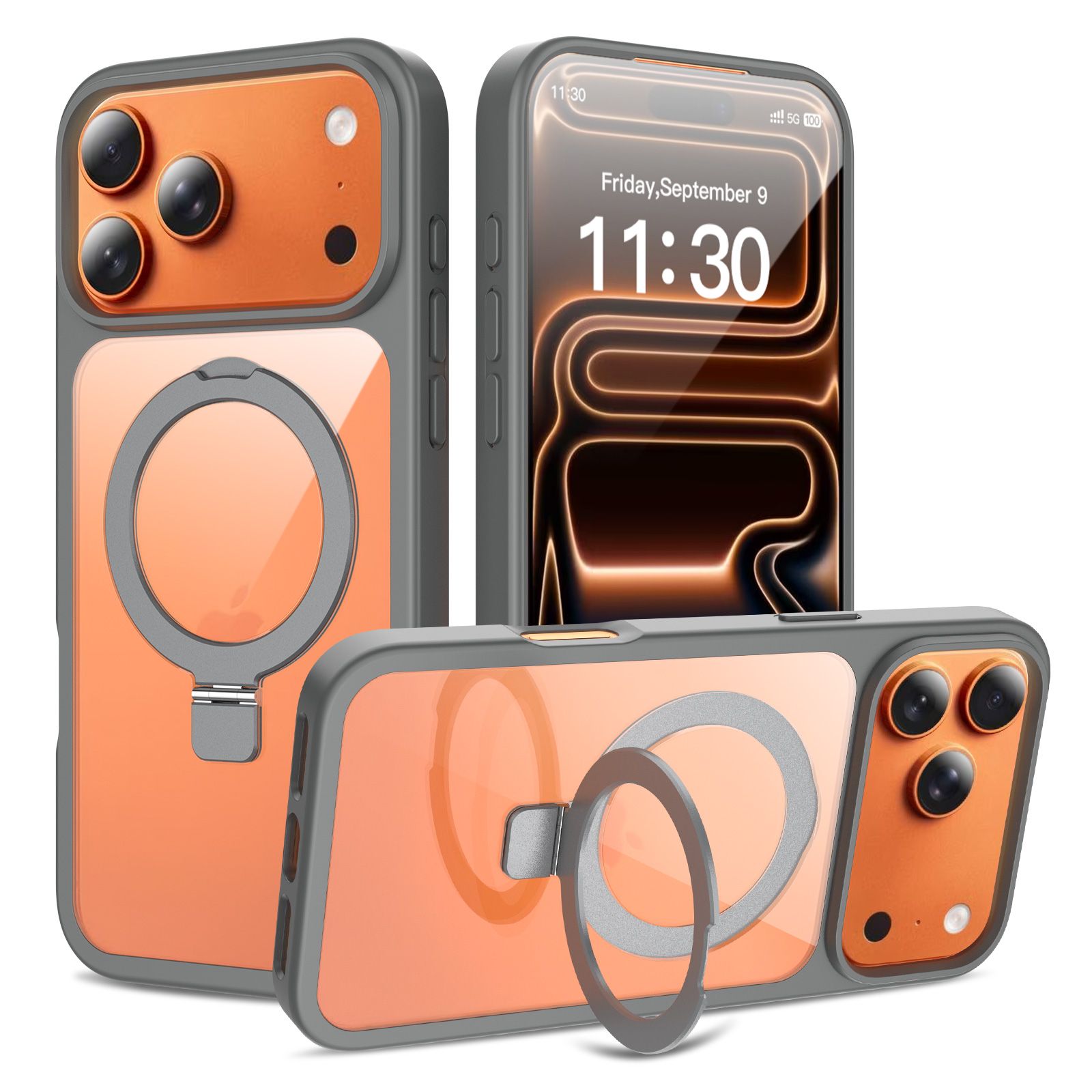 Loop Prism Clear Case with Round Stand — 83