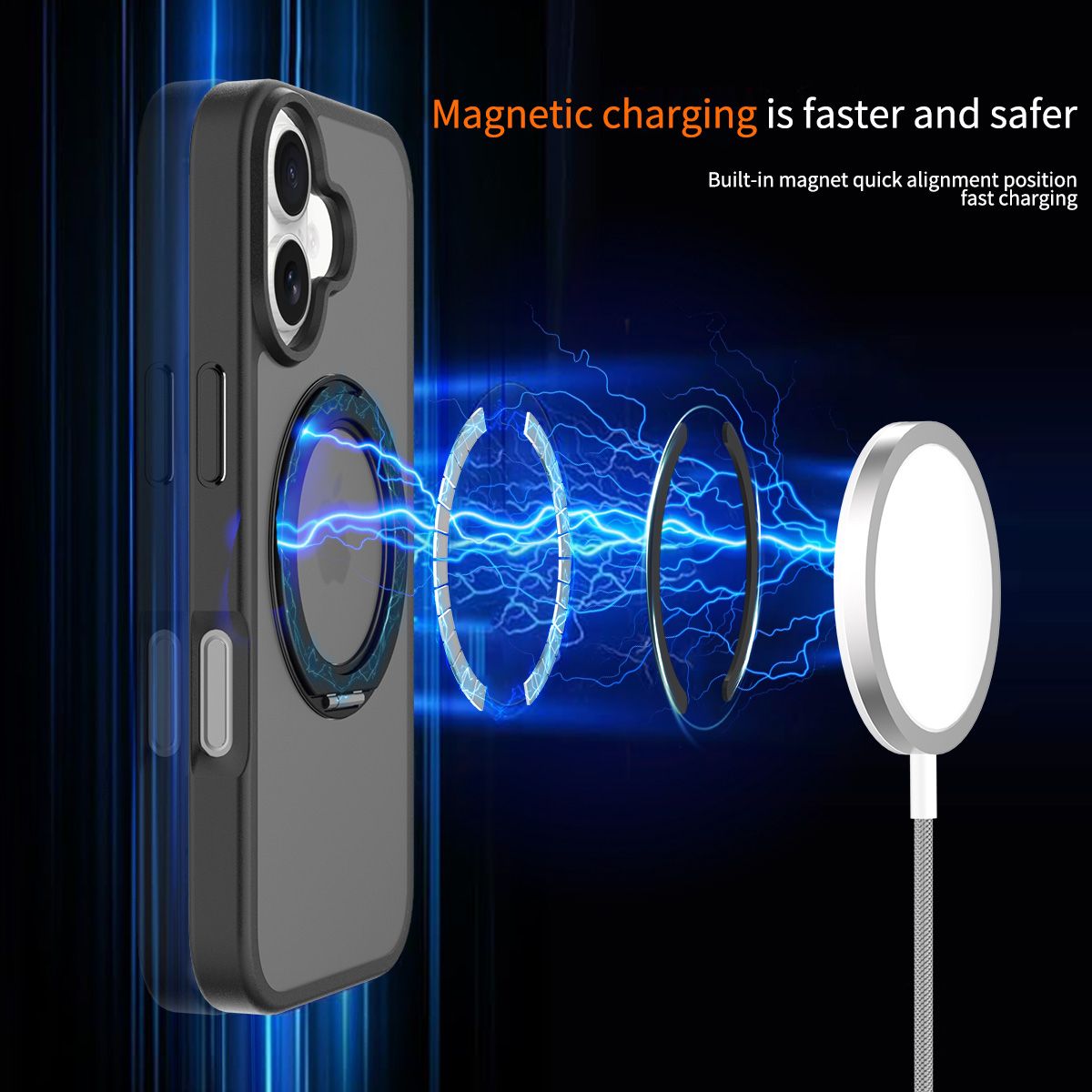 Orbit Frost 360° Rotating Stand Skin-Feel Case — 5