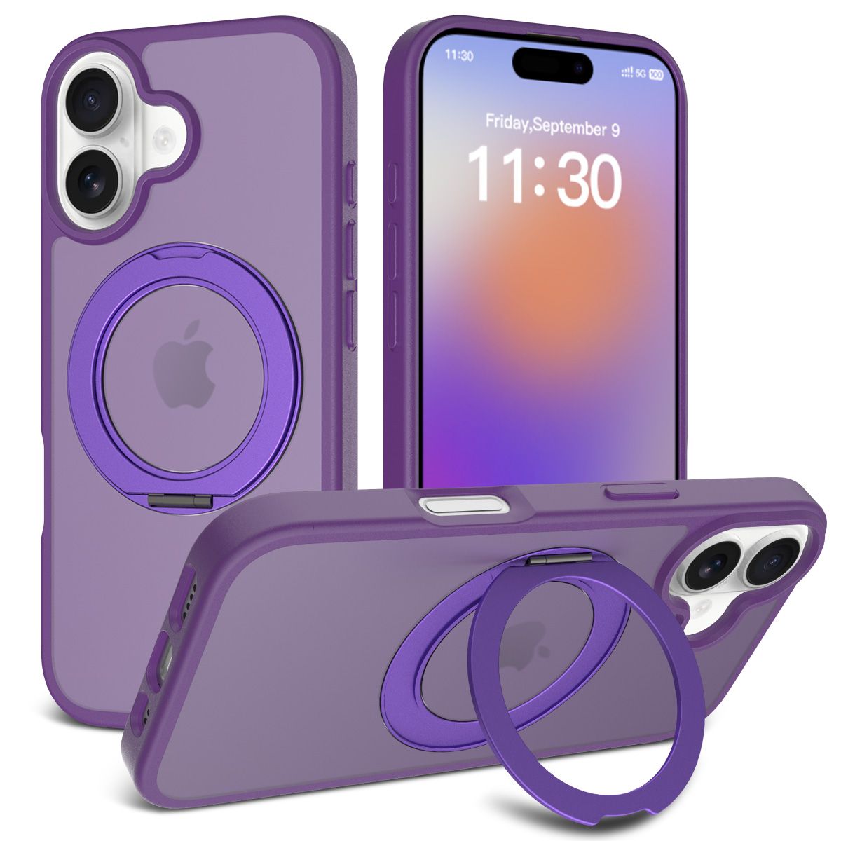 Orbit Frost 360° Rotating Stand Skin-Feel Case — 16