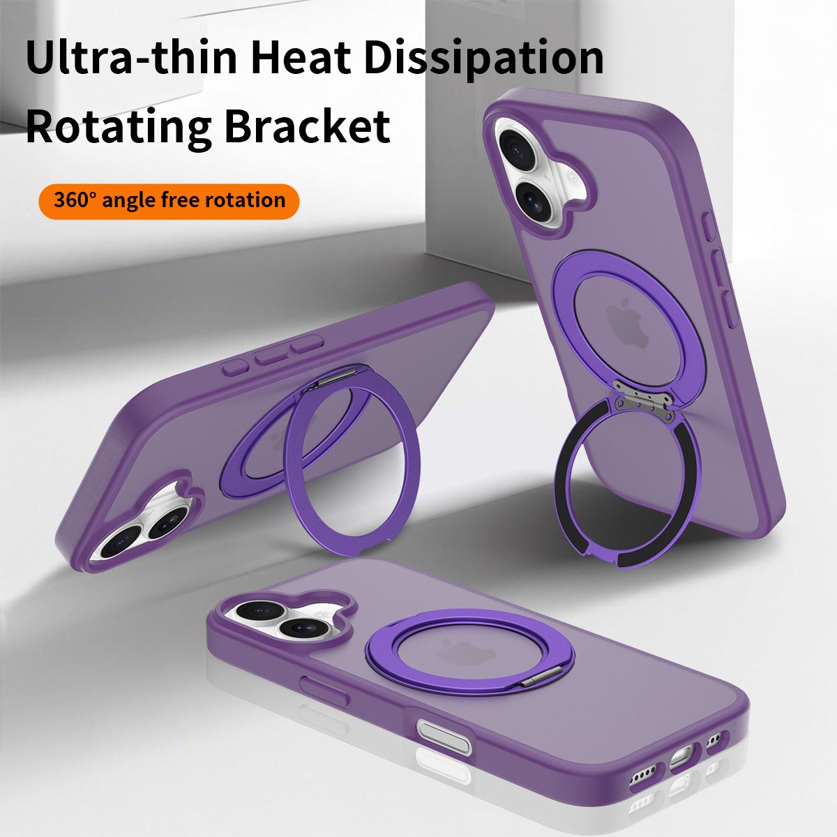 Orbit Frost 360° Rotating Stand Skin-Feel Case — 21