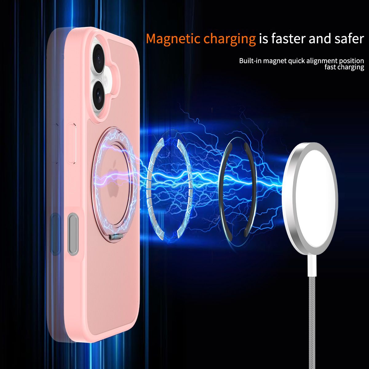 Orbit Frost 360° Rotating Stand Skin-Feel Case — 13