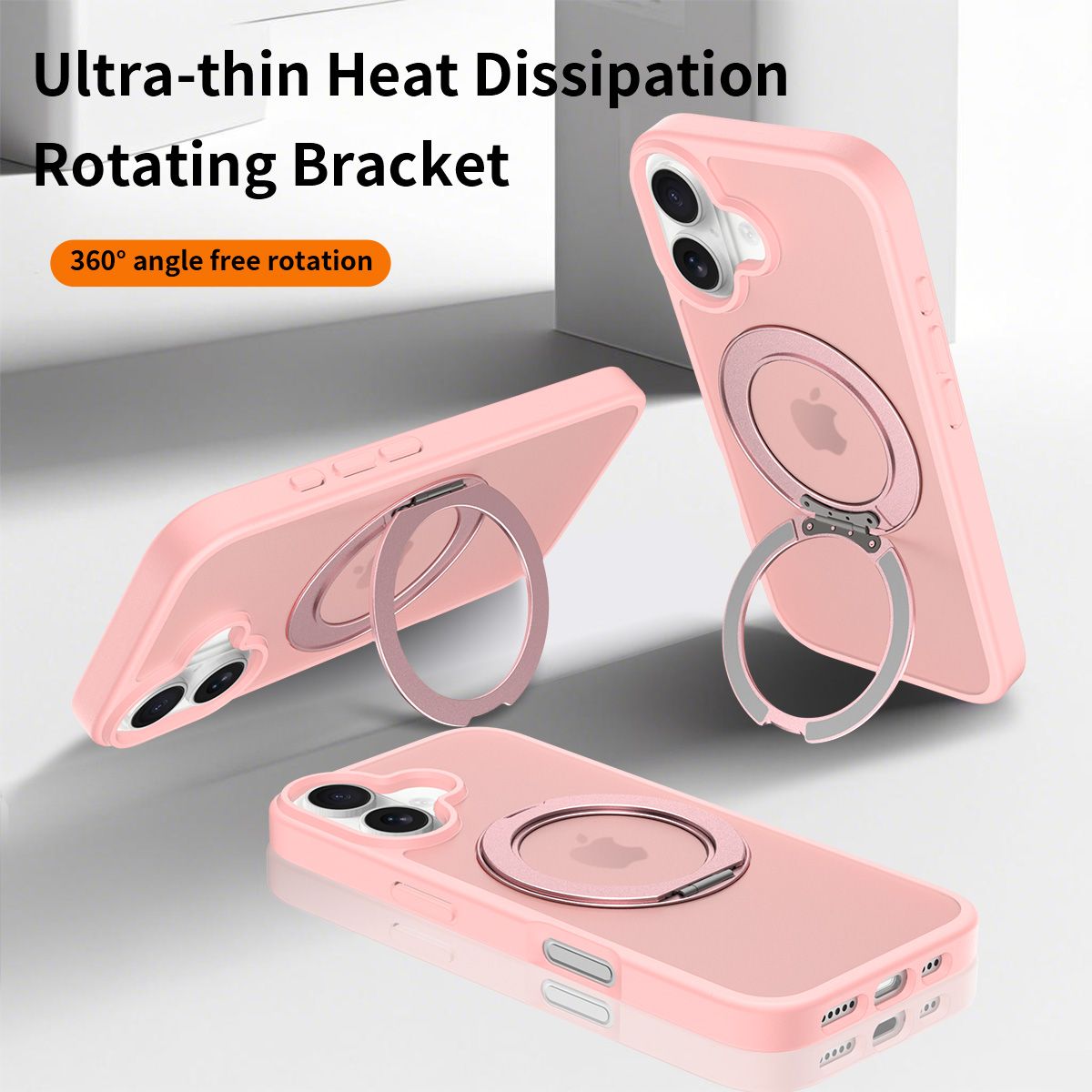 Orbit Frost 360° Rotating Stand Skin-Feel Case — 15