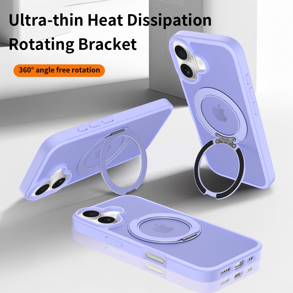 Orbit Frost 360° Rotating Stand Skin-Feel Case — 39