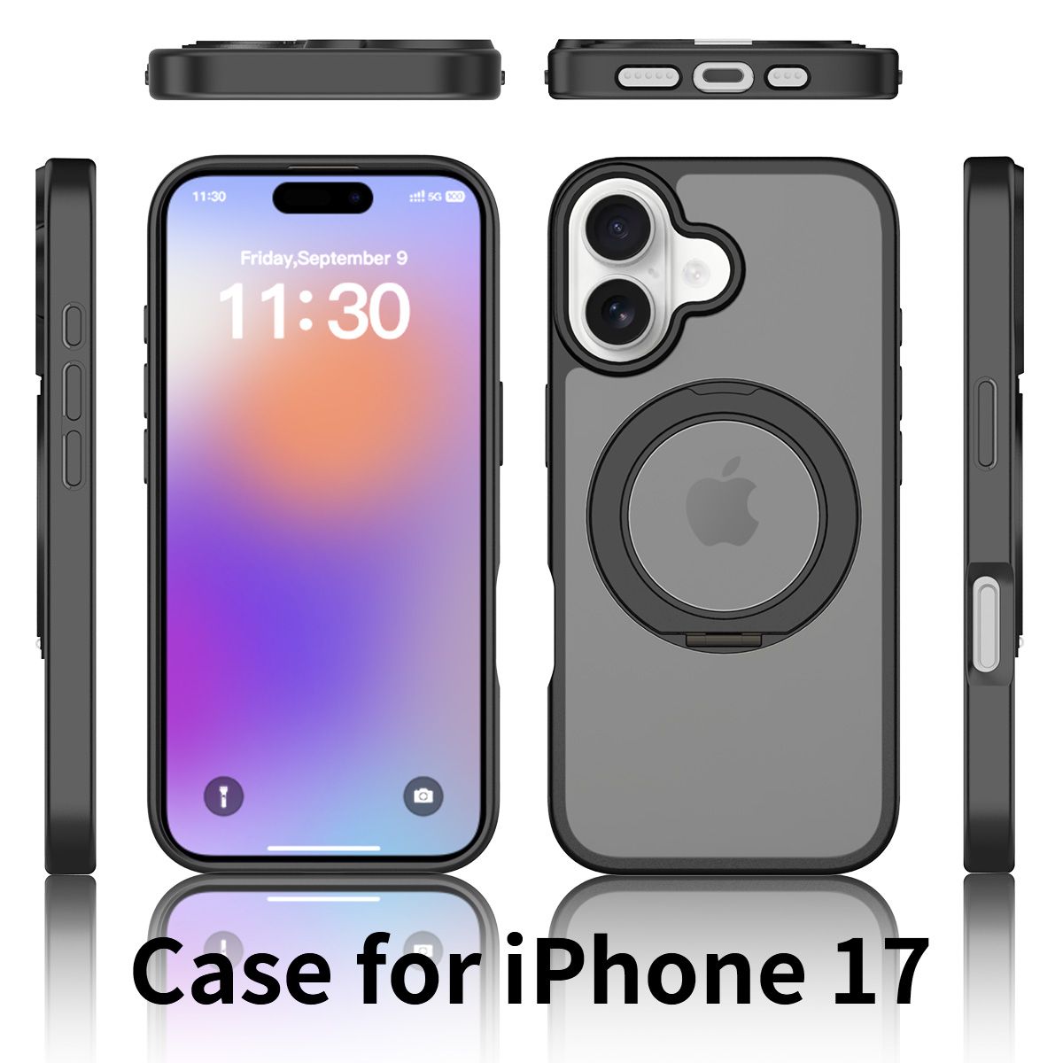 Orbit Frost 360° Rotating Stand Skin-Feel Case — 9