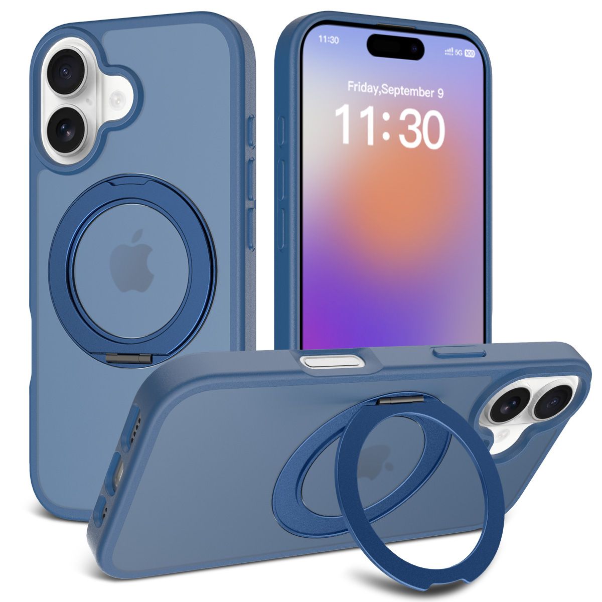 Orbit Frost 360° Rotating Stand Skin-Feel Case — 22
