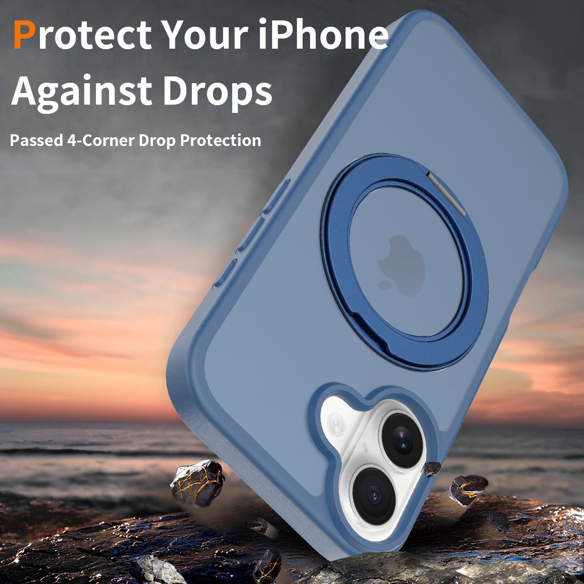Orbit Frost 360° Rotating Stand Skin-Feel Case — 23