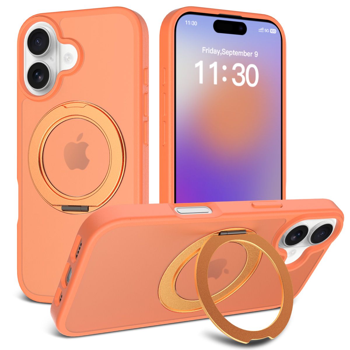 Orbit Frost 360° Rotating Stand Skin-Feel Case — 40
