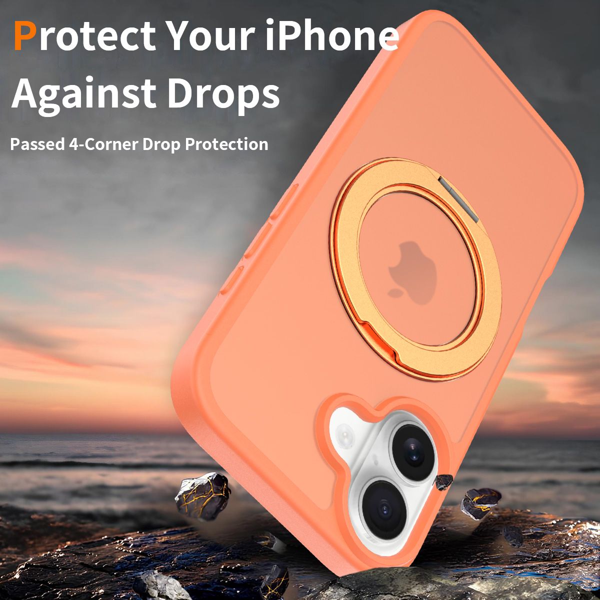 Orbit Frost 360° Rotating Stand Skin-Feel Case — 41