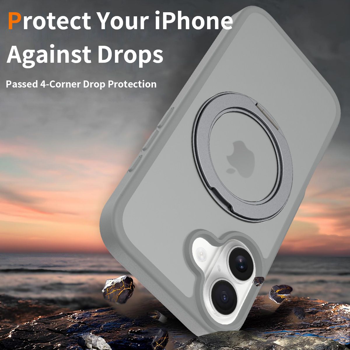 Orbit Frost 360° Rotating Stand Skin-Feel Case — 29