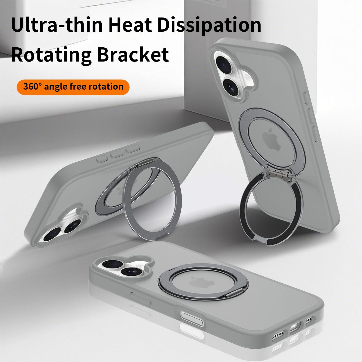 Orbit Frost 360° Rotating Stand Skin-Feel Case — 33