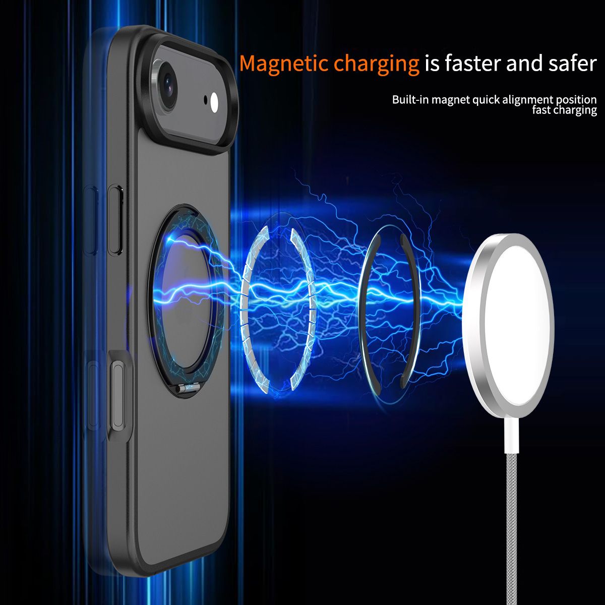 Orbit Frost 360° Rotating Stand Skin-Feel Case — 49