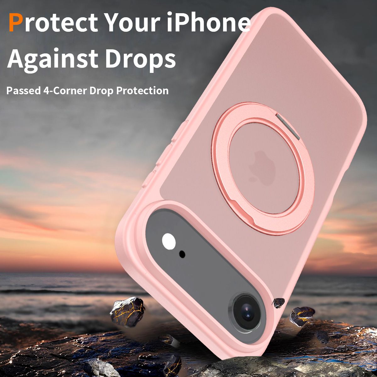 Orbit Frost 360° Rotating Stand Skin-Feel Case — 55