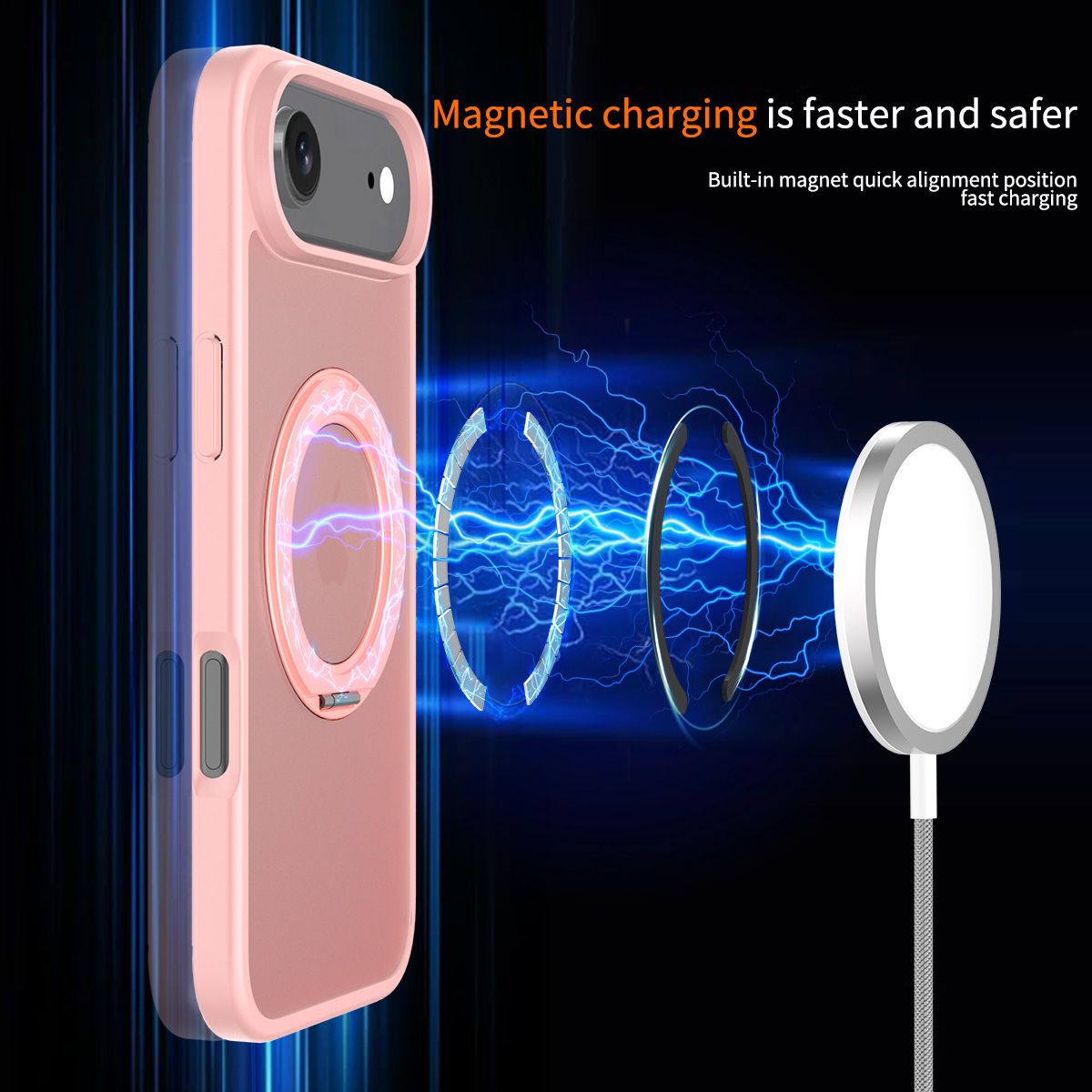 Orbit Frost 360° Rotating Stand Skin-Feel Case — 57