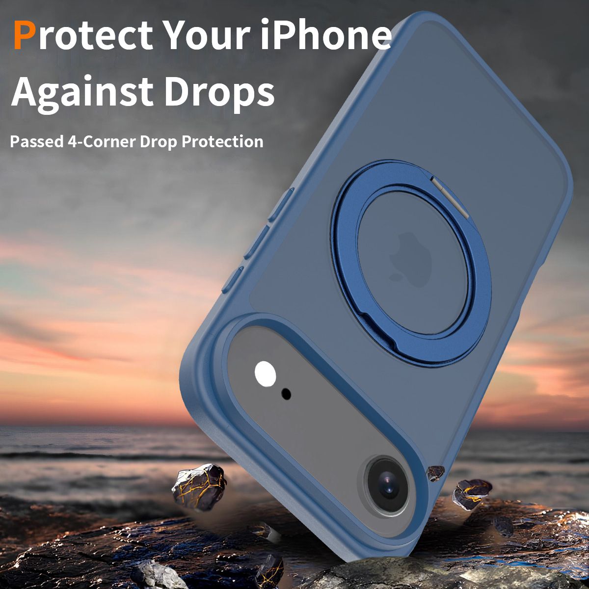 Orbit Frost 360° Rotating Stand Skin-Feel Case — 67