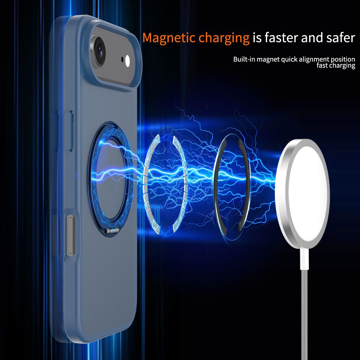 Orbit Frost 360° Rotating Stand Skin-Feel Case — 69