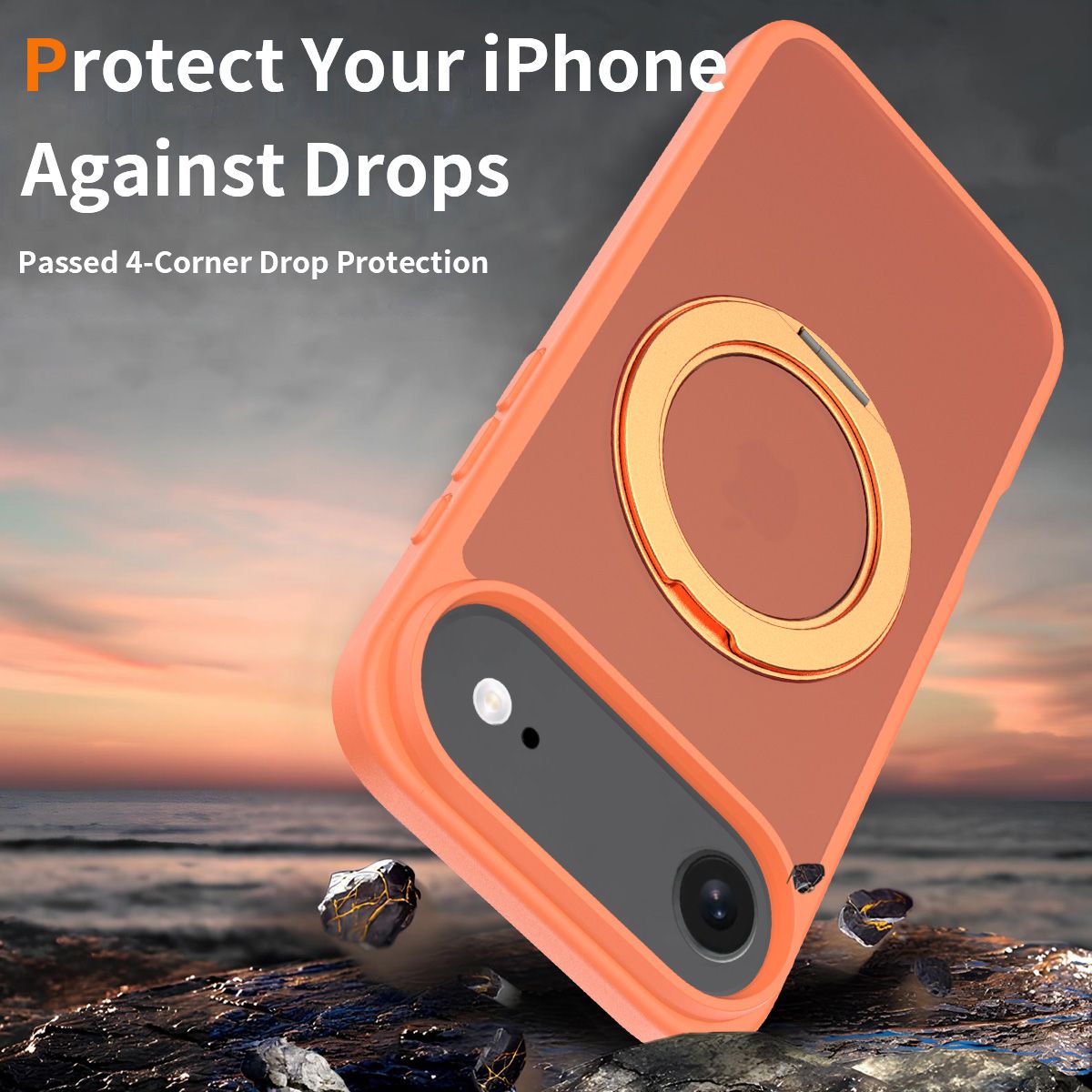 Orbit Frost 360° Rotating Stand Skin-Feel Case — 85