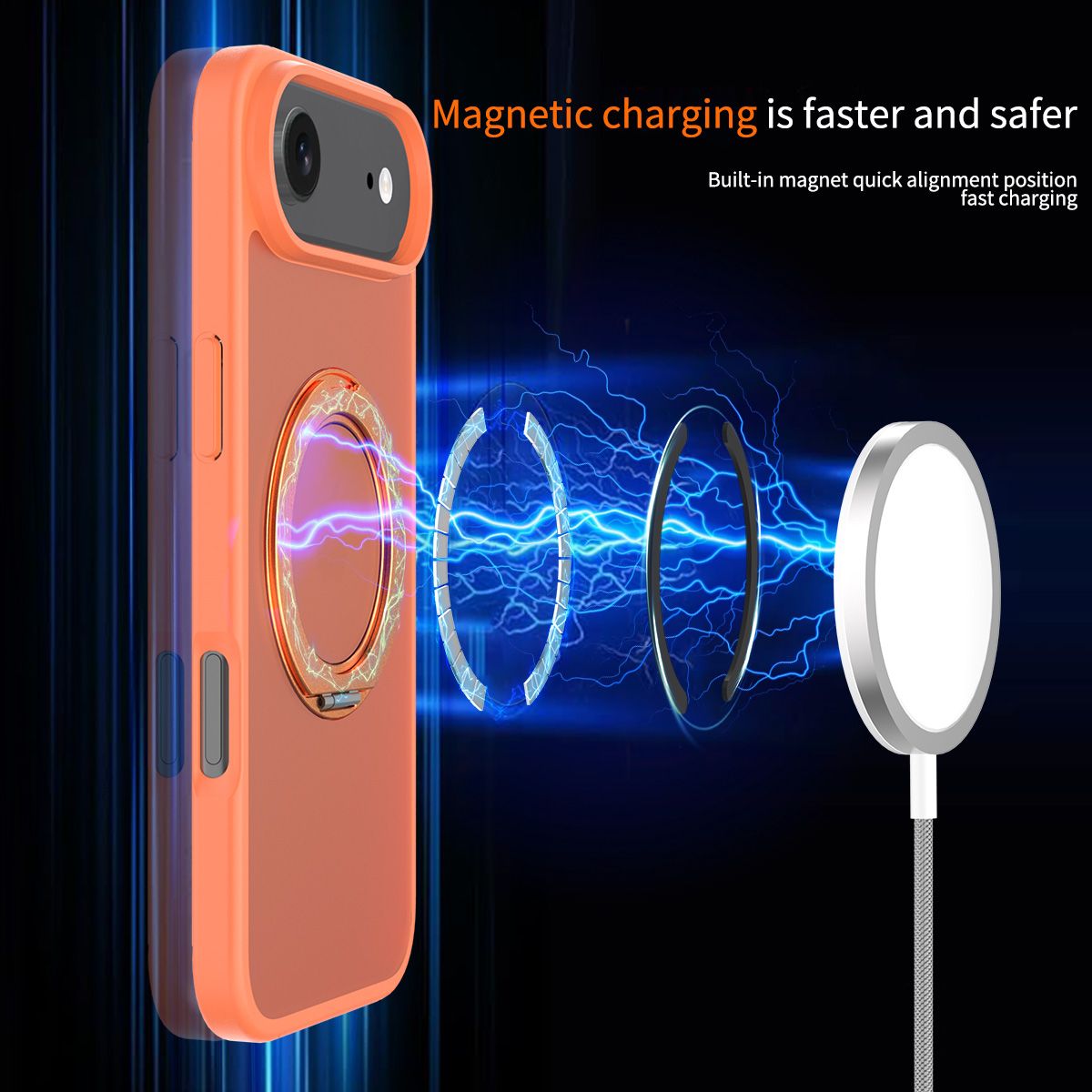 Orbit Frost 360° Rotating Stand Skin-Feel Case — 87