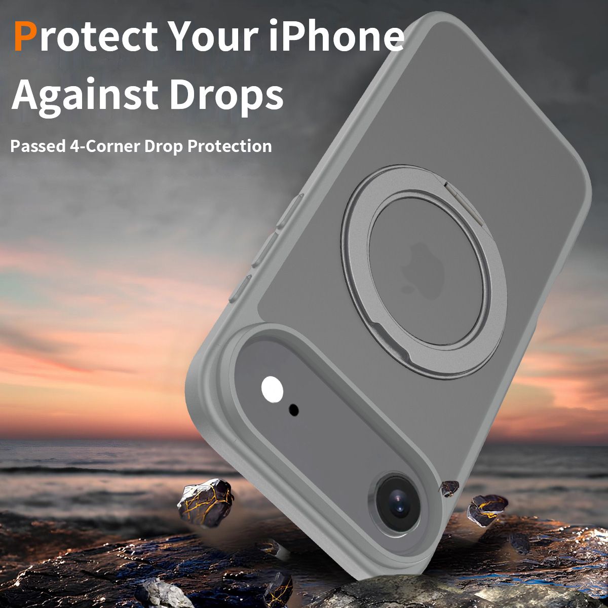 Orbit Frost 360° Rotating Stand Skin-Feel Case — 73