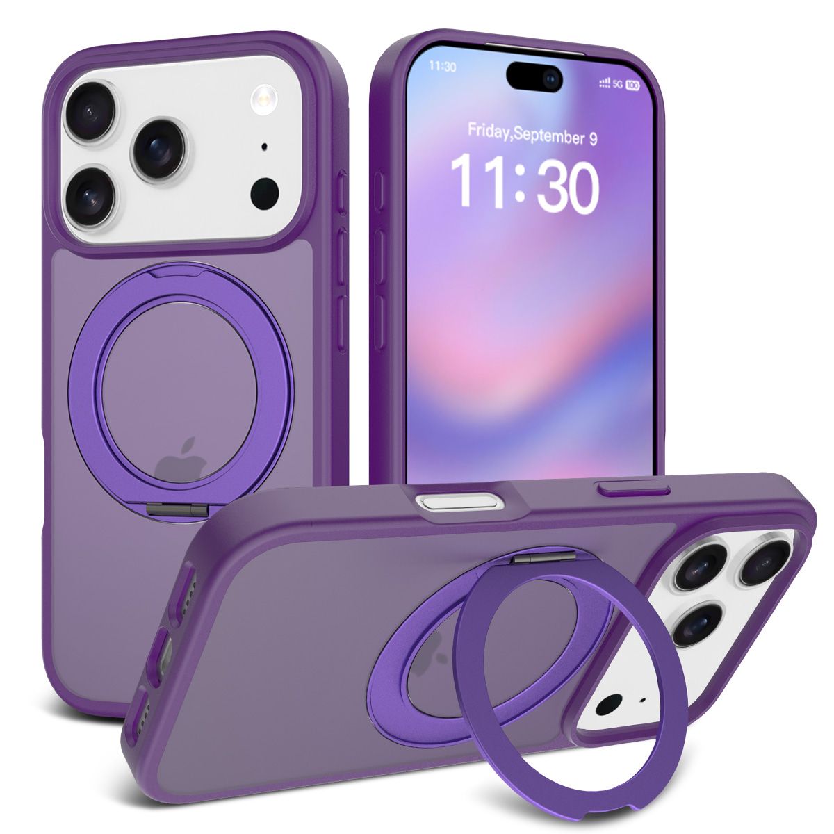 Orbit Frost 360° Rotating Stand Skin-Feel Case — 104