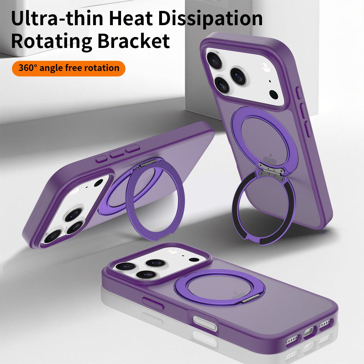 Orbit Frost 360° Rotating Stand Skin-Feel Case — 109