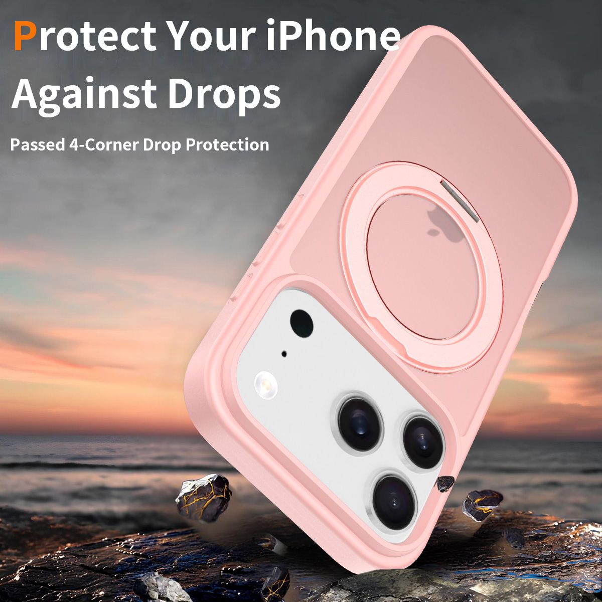Orbit Frost 360° Rotating Stand Skin-Feel Case — 99