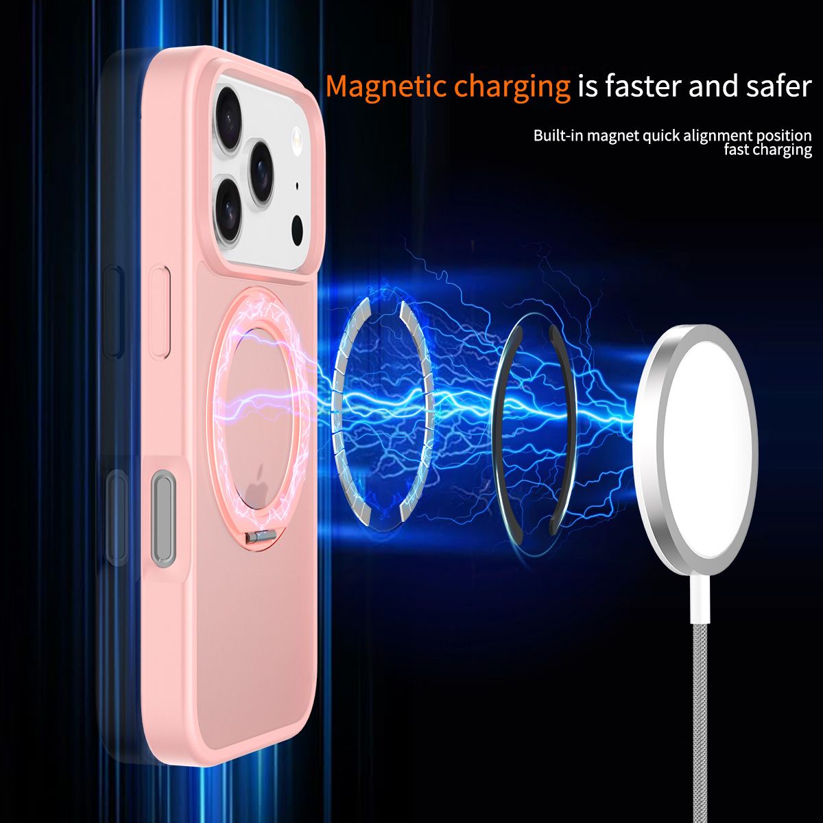 Orbit Frost 360° Rotating Stand Skin-Feel Case — 101