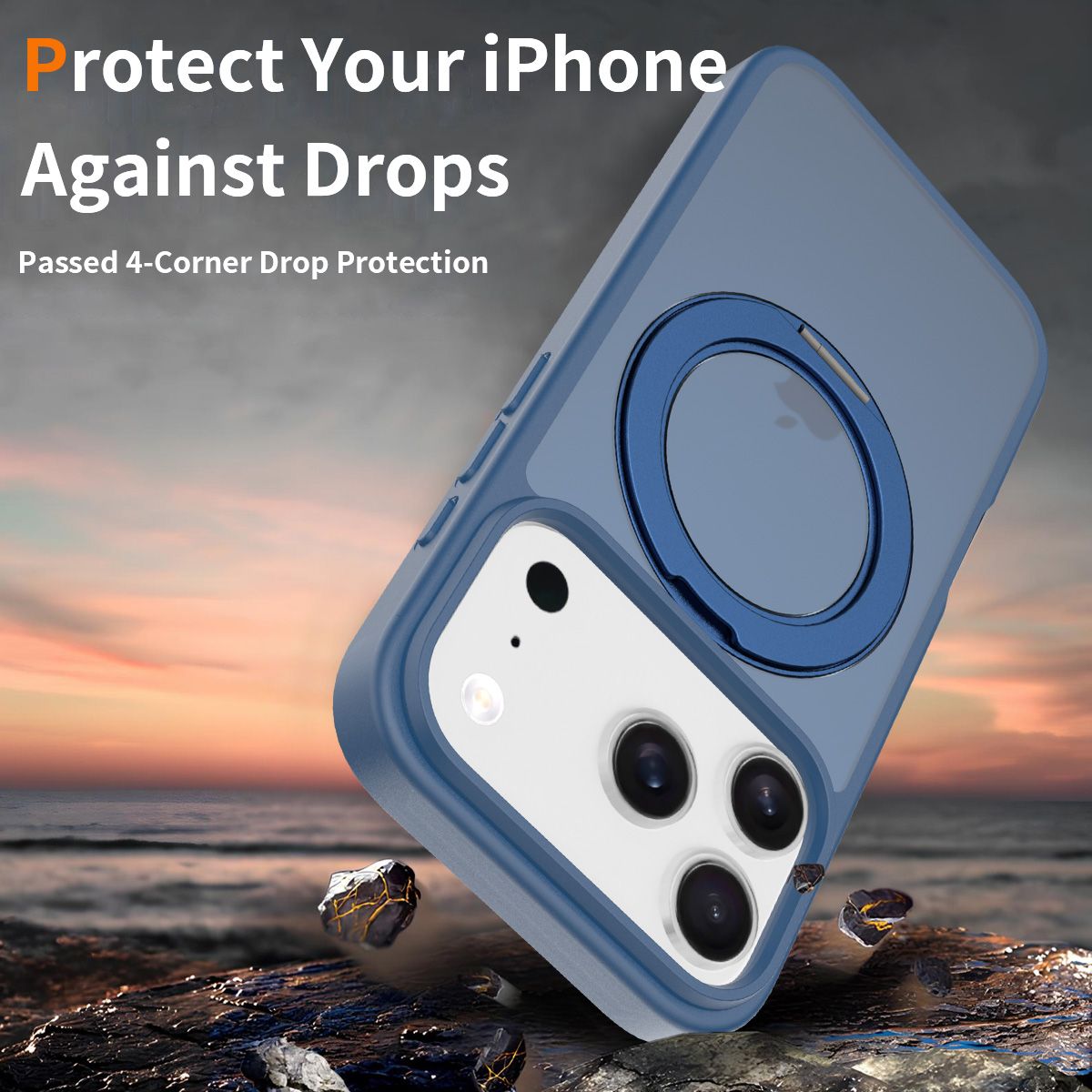 Orbit Frost 360° Rotating Stand Skin-Feel Case — 111