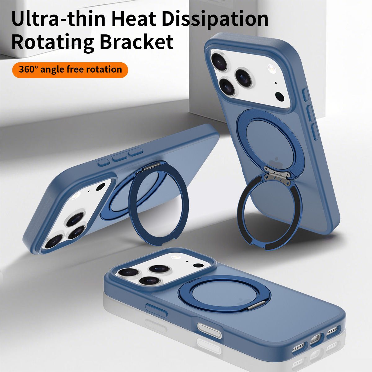 Orbit Frost 360° Rotating Stand Skin-Feel Case — 115