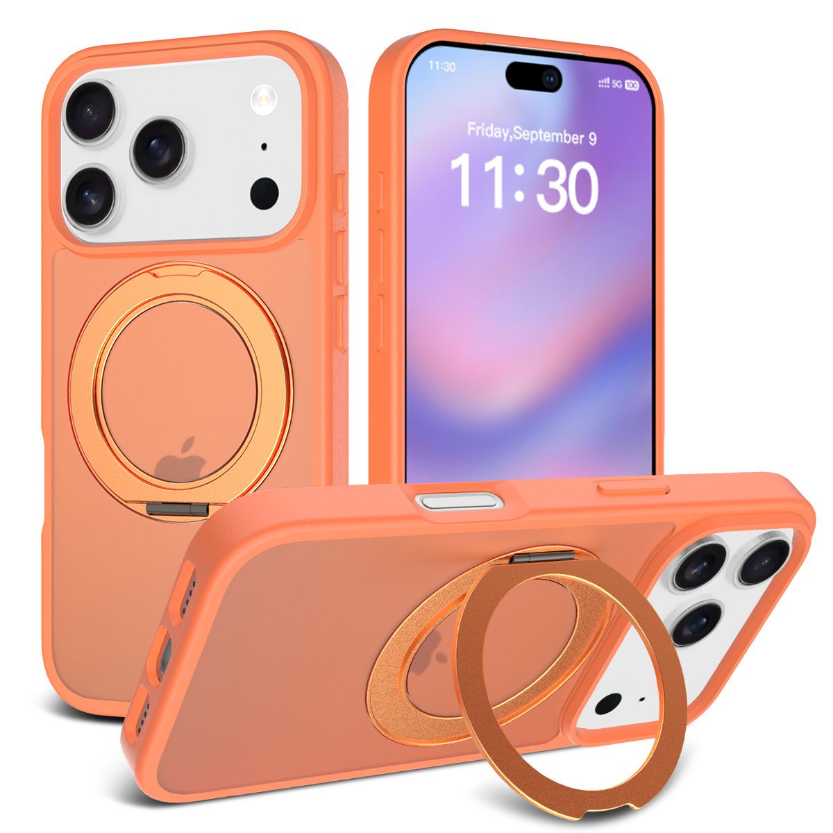 Orbit Frost 360° Rotating Stand Skin-Feel Case — 128