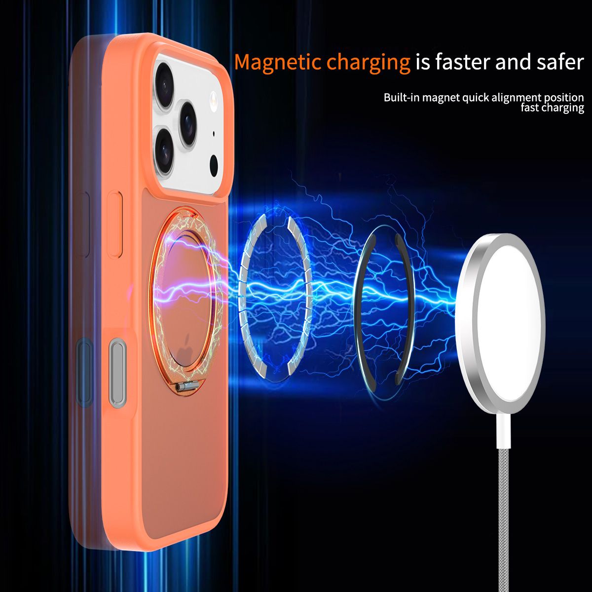 Orbit Frost 360° Rotating Stand Skin-Feel Case — 131