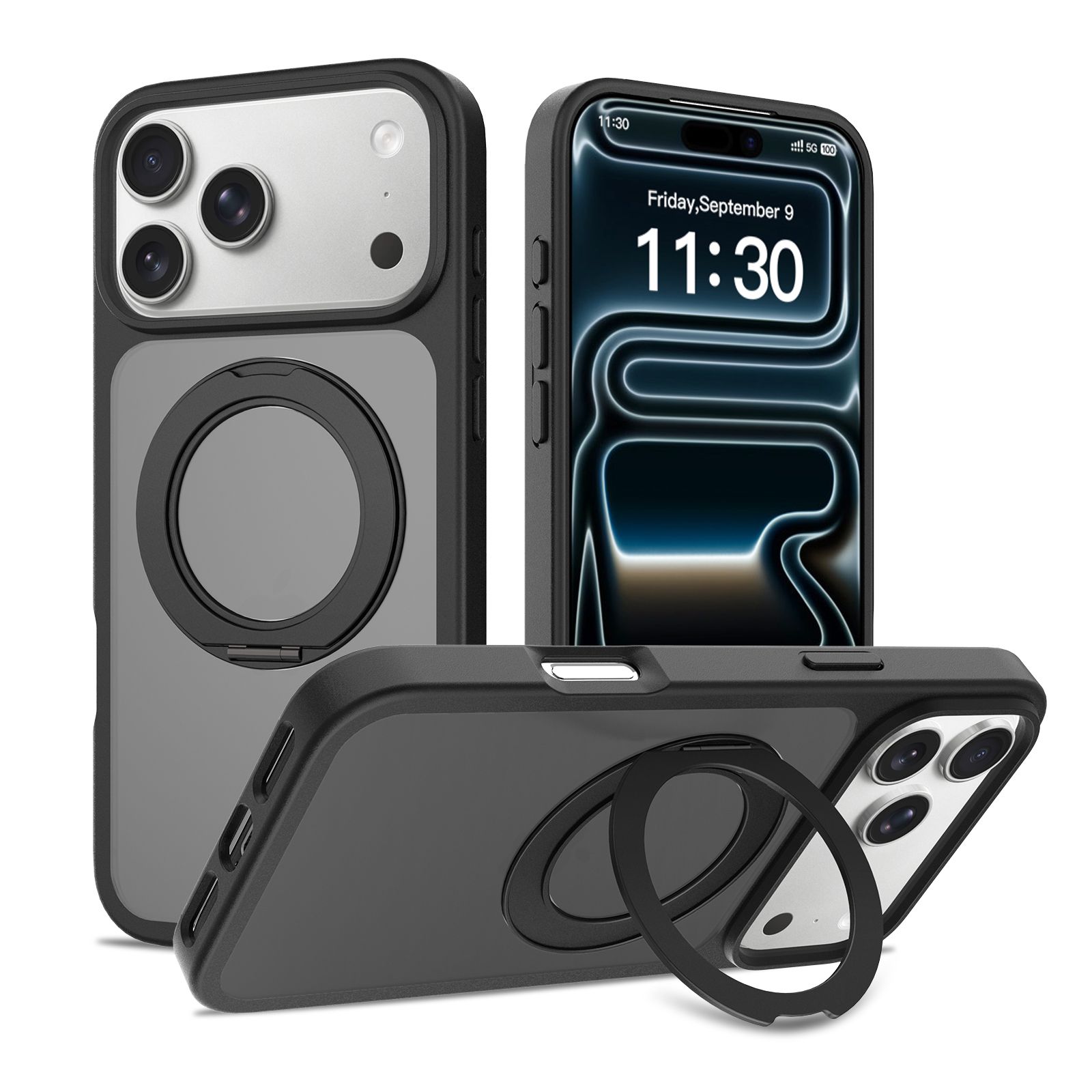 Orbit Frost 360° Rotating Stand Skin-Feel Case — 178