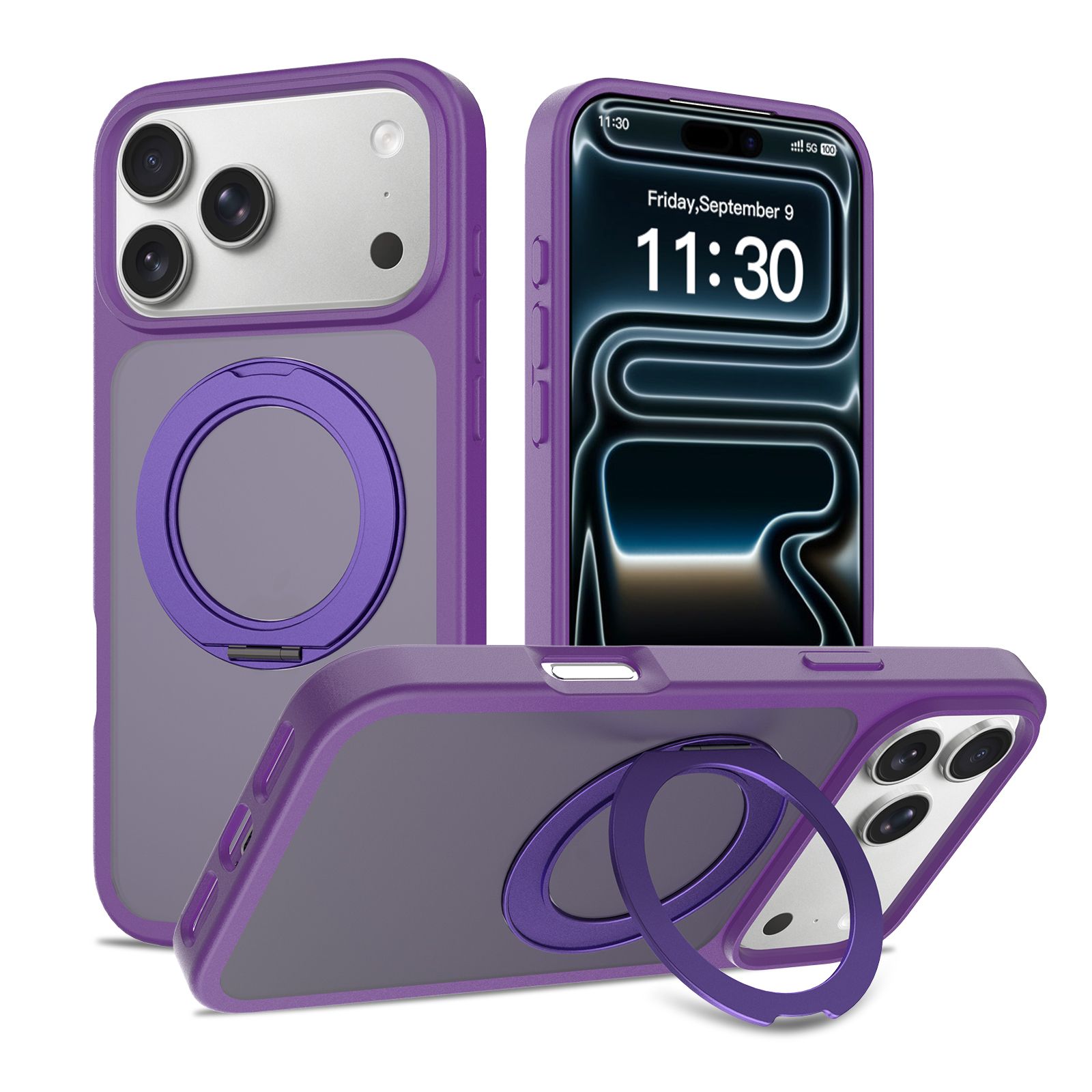 Orbit Frost 360° Rotating Stand Skin-Feel Case — 191