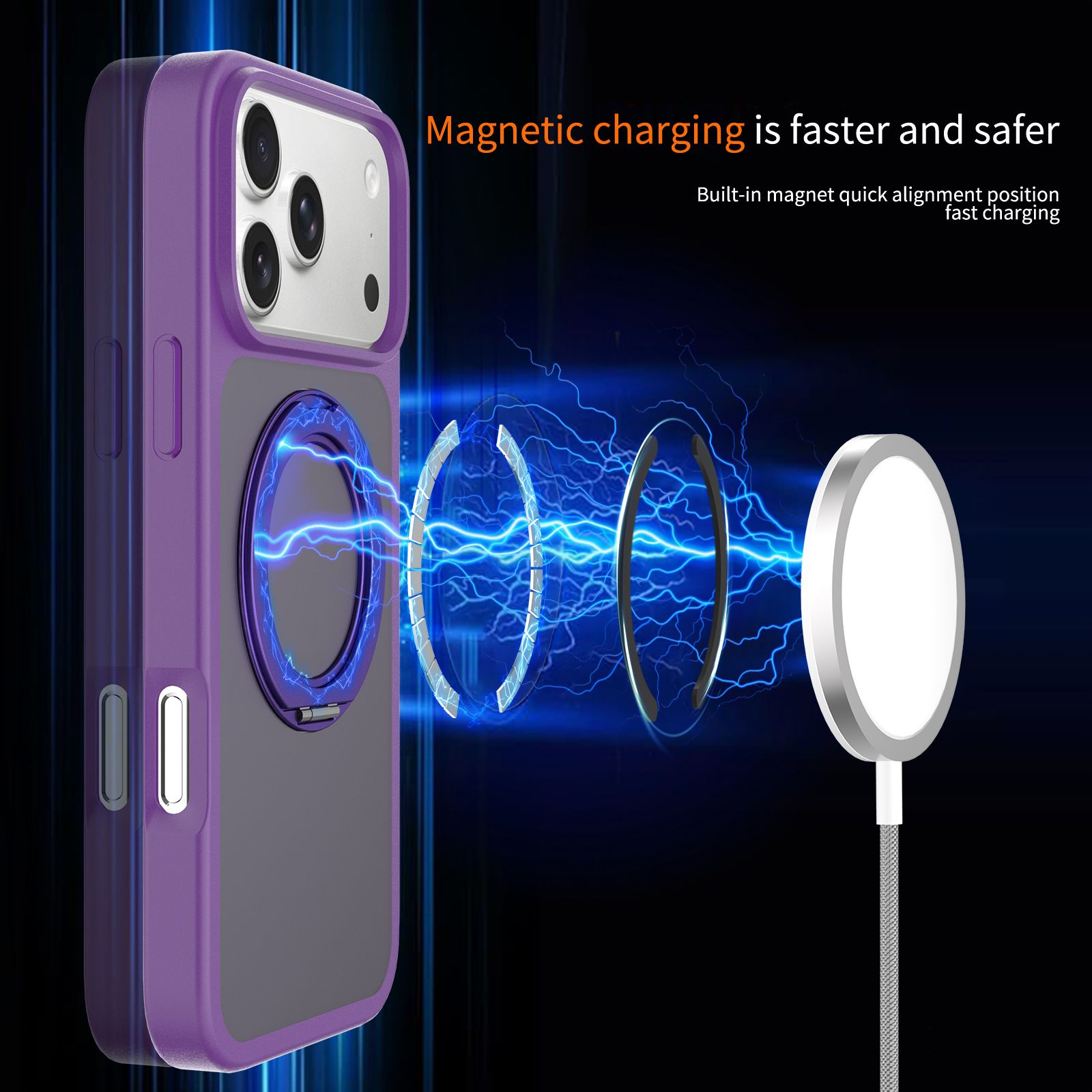 Orbit Frost 360° Rotating Stand Skin-Feel Case — 194