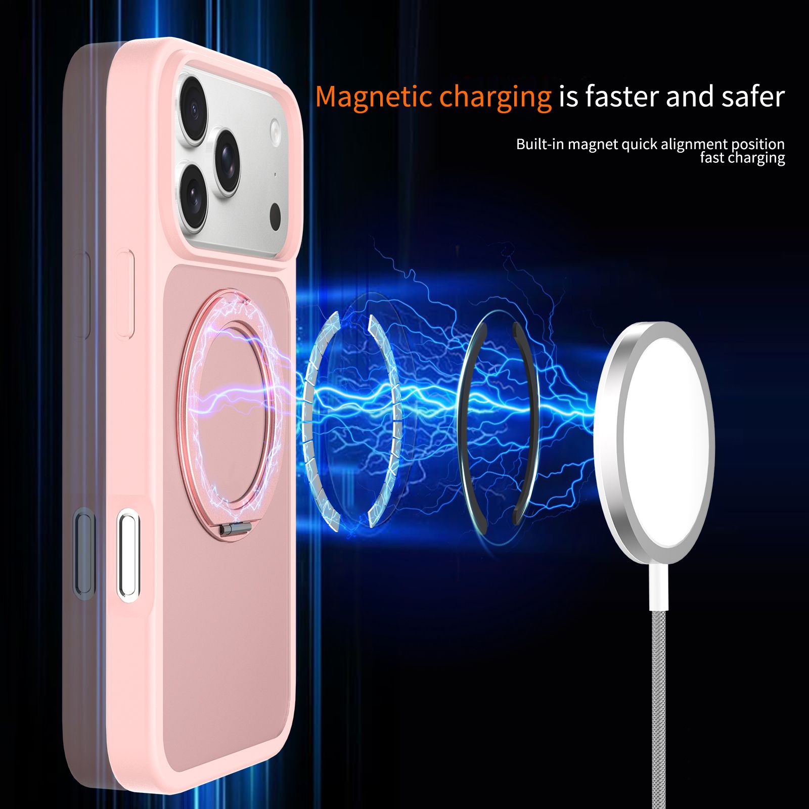 Orbit Frost 360° Rotating Stand Skin-Feel Case — 188