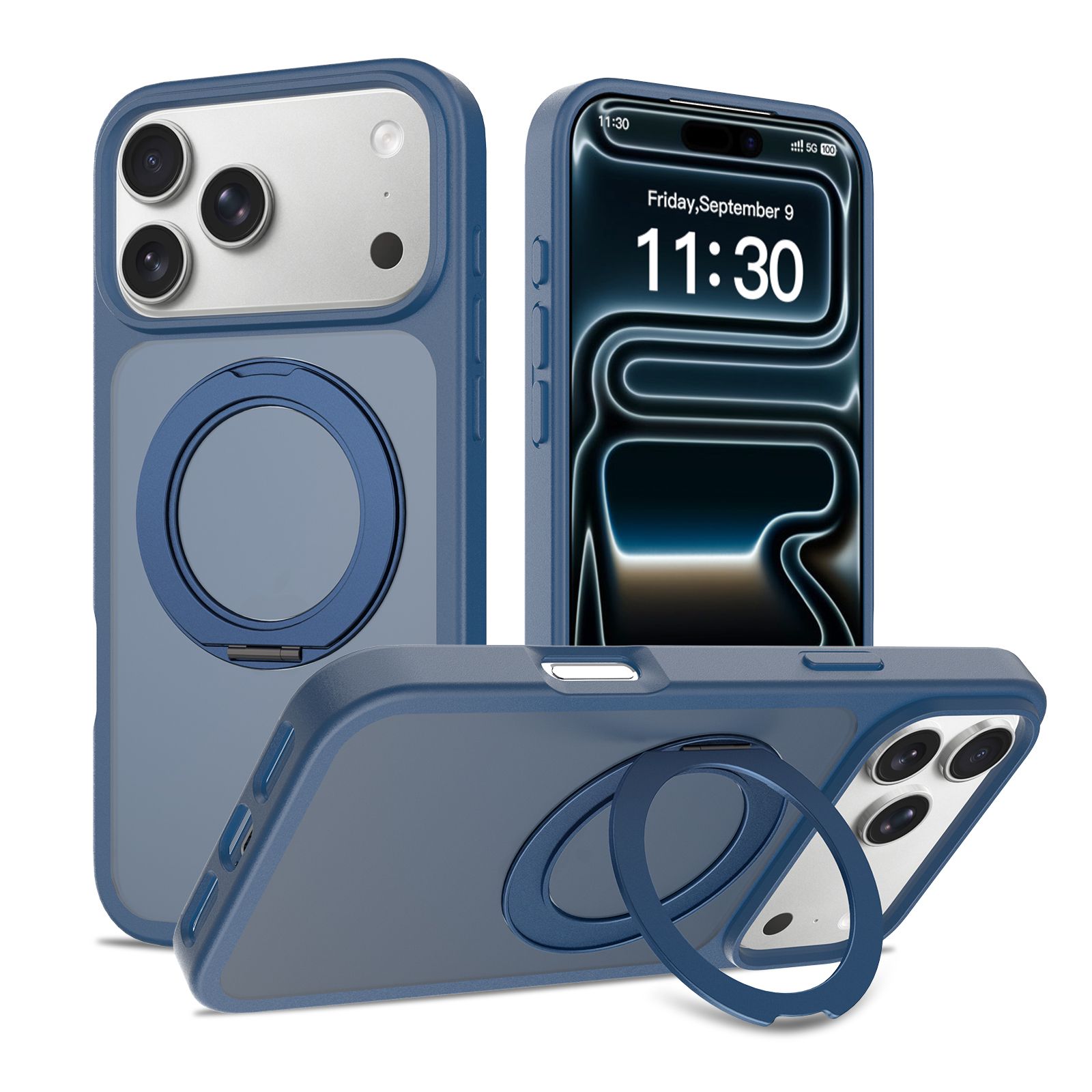 Orbit Frost 360° Rotating Stand Skin-Feel Case — 197