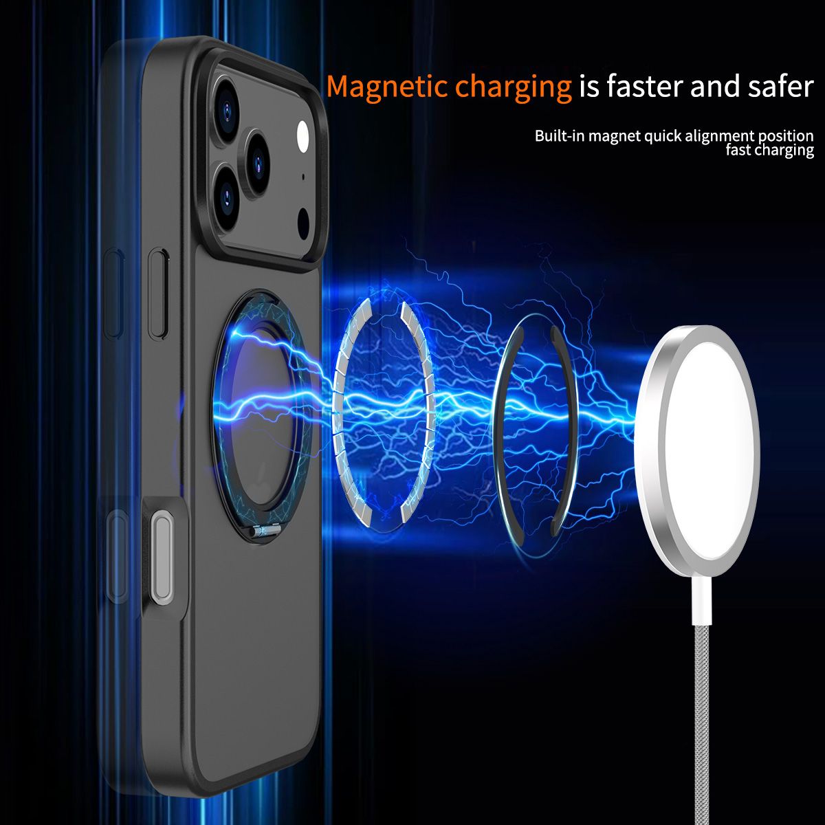 Orbit Frost 360° Rotating Stand Skin-Feel Case — 137