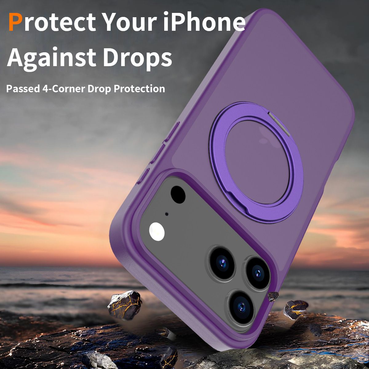 Orbit Frost 360° Rotating Stand Skin-Feel Case — 149