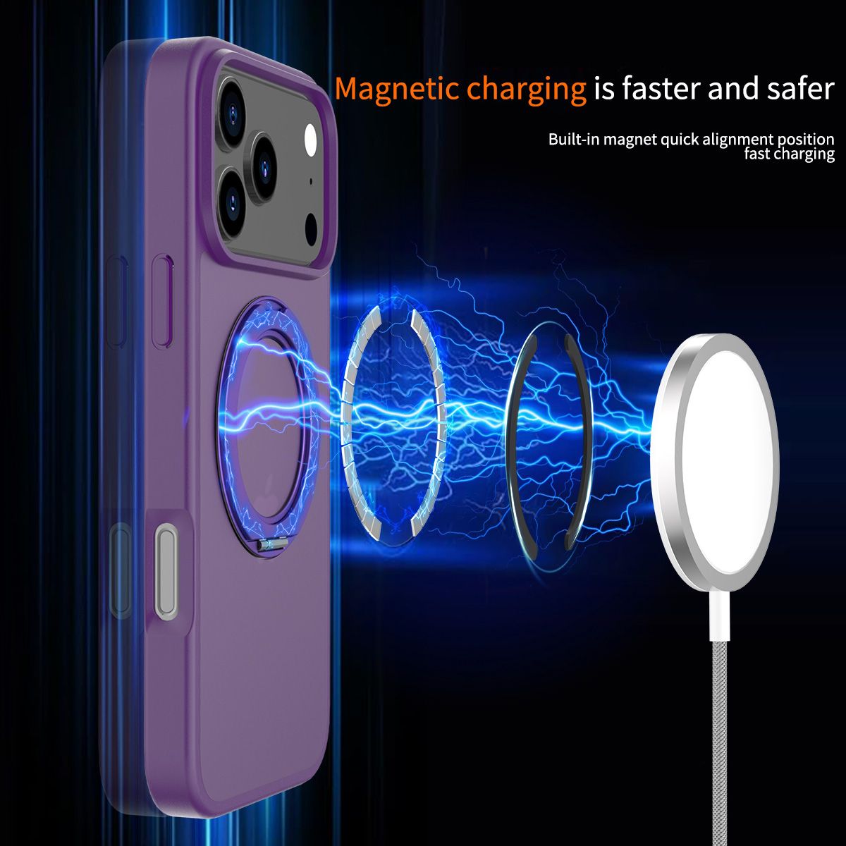 Orbit Frost 360° Rotating Stand Skin-Feel Case — 151