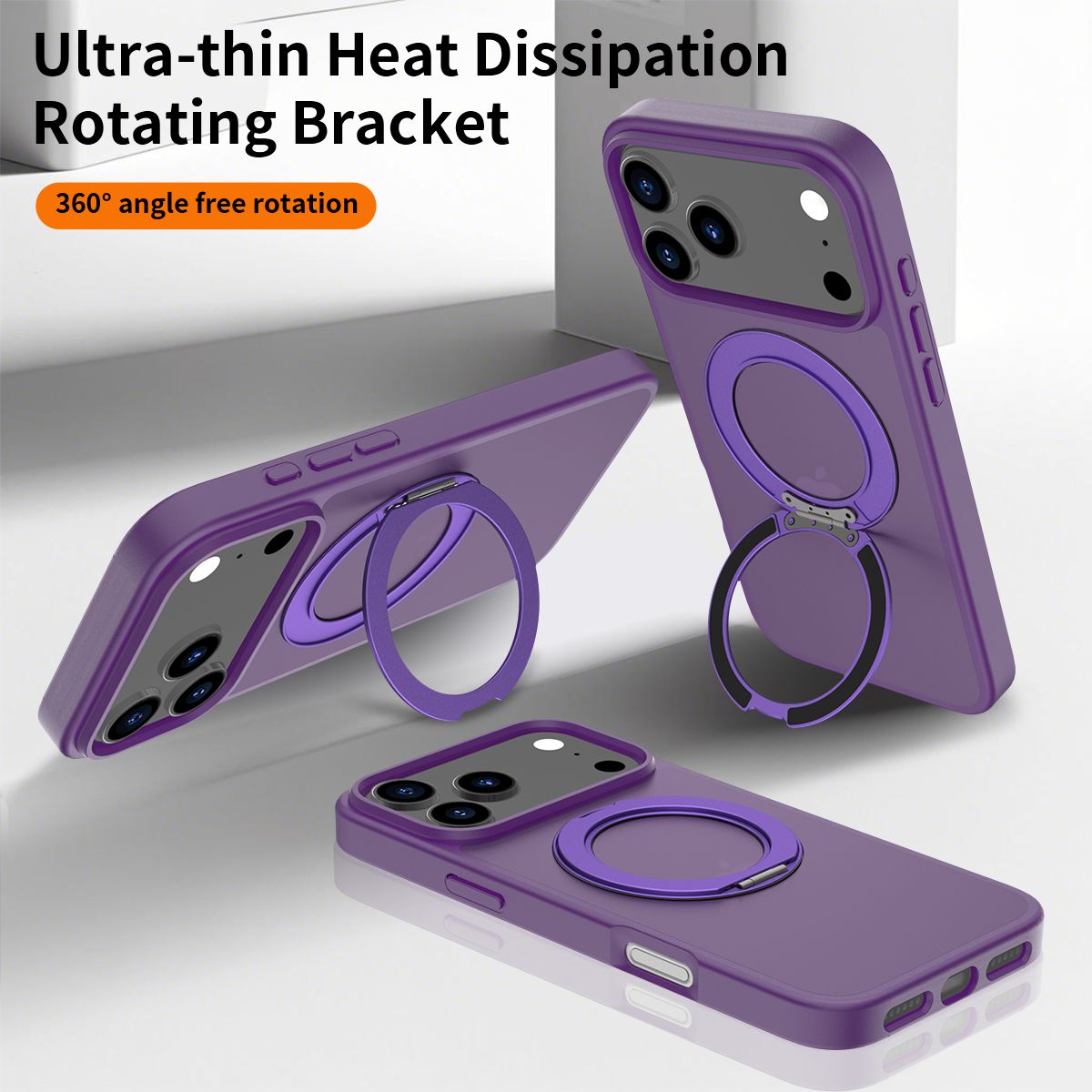 Orbit Frost 360° Rotating Stand Skin-Feel Case — 153