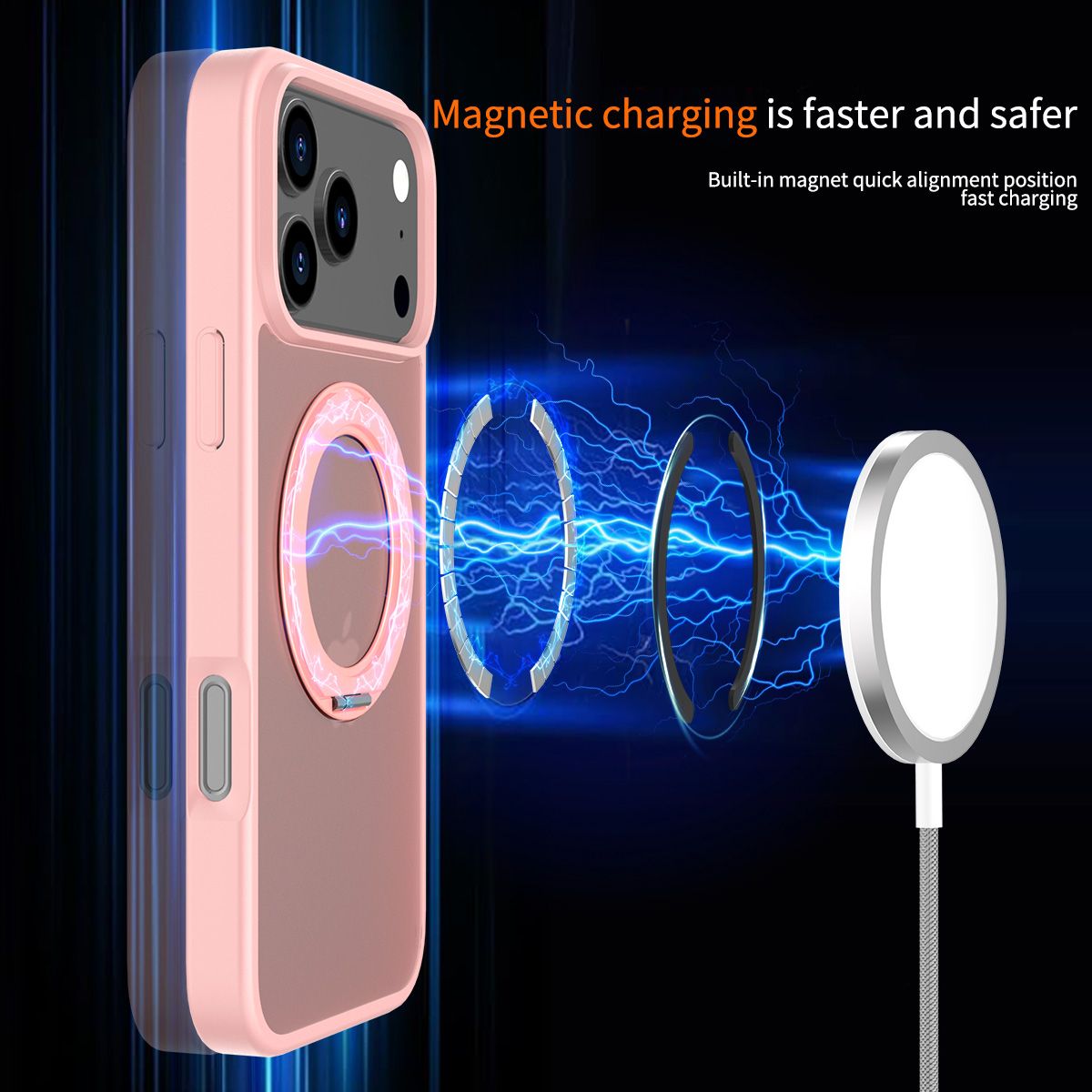 Orbit Frost 360° Rotating Stand Skin-Feel Case — 145