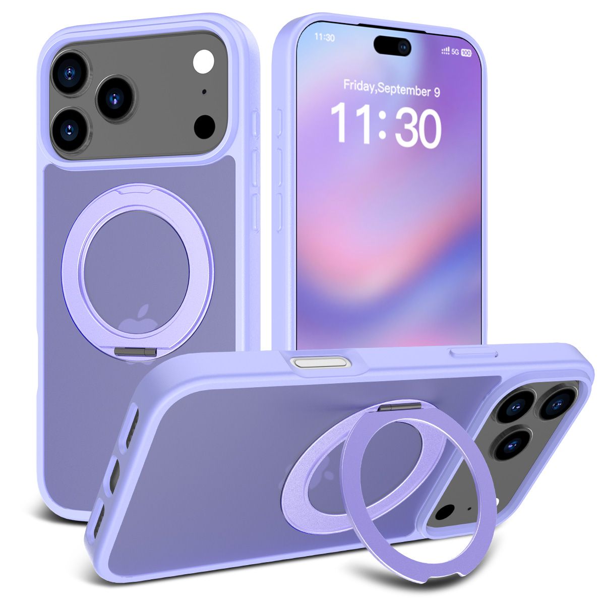 Orbit Frost 360° Rotating Stand Skin-Feel Case — 166
