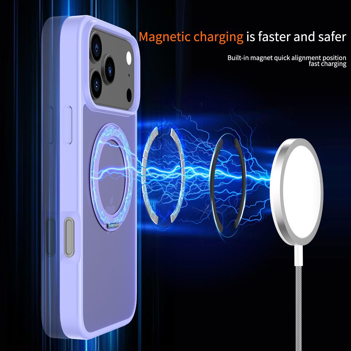 Orbit Frost 360° Rotating Stand Skin-Feel Case — 169