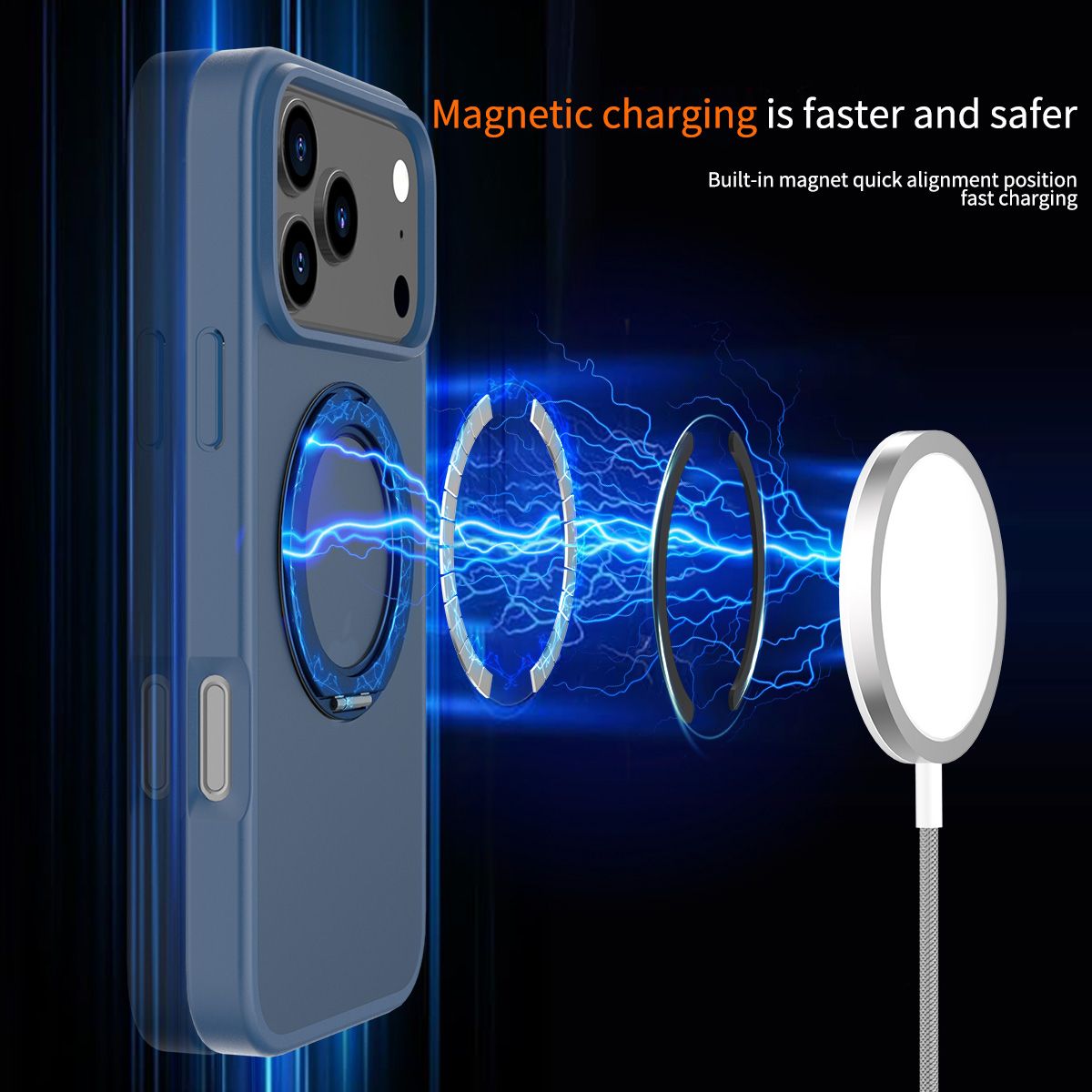 Orbit Frost 360° Rotating Stand Skin-Feel Case — 157