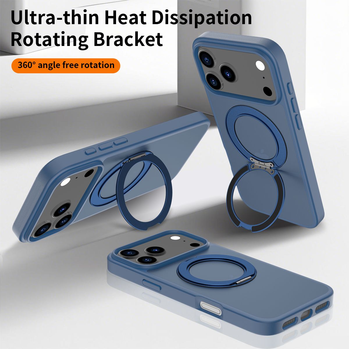 Orbit Frost 360° Rotating Stand Skin-Feel Case — 159