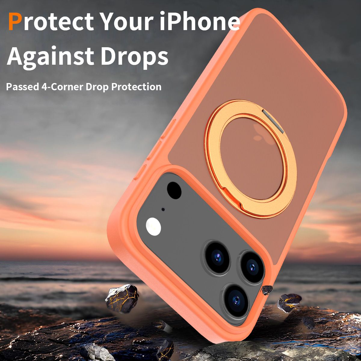 Orbit Frost 360° Rotating Stand Skin-Feel Case — 173